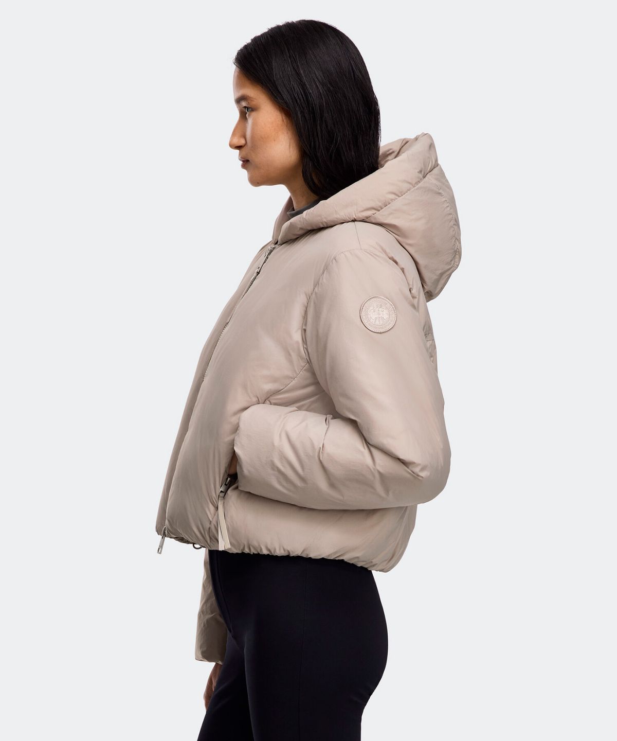 캐나다구스(CANADAGOOSE) 여성 엘바 자켓(라떼)_Q265AWDT08LTB