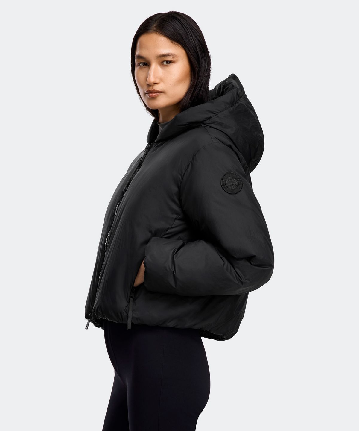 캐나다구스(CANADAGOOSE) 여성 엘바 자켓(Black)_Q265AWDT08BKB