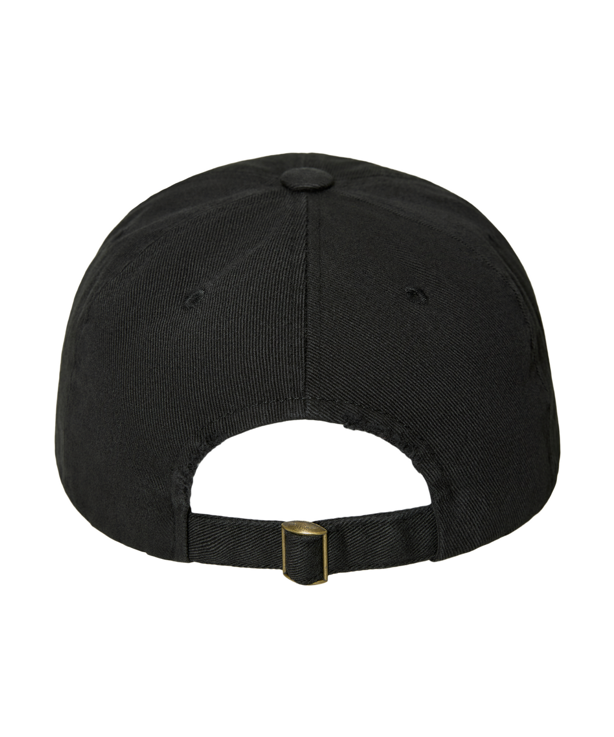 이알티알(ERTR) Leather Cross Applique Cap Black