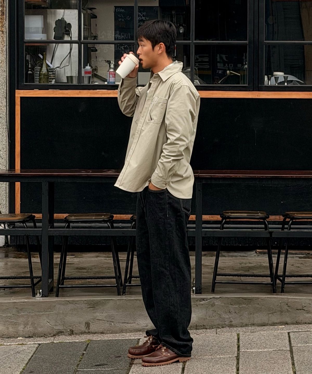 캐나다구스(CANADAGOOSE) 남성 이클립스 셔츠(SAGE GREEN)_Q265AMIC01GGN