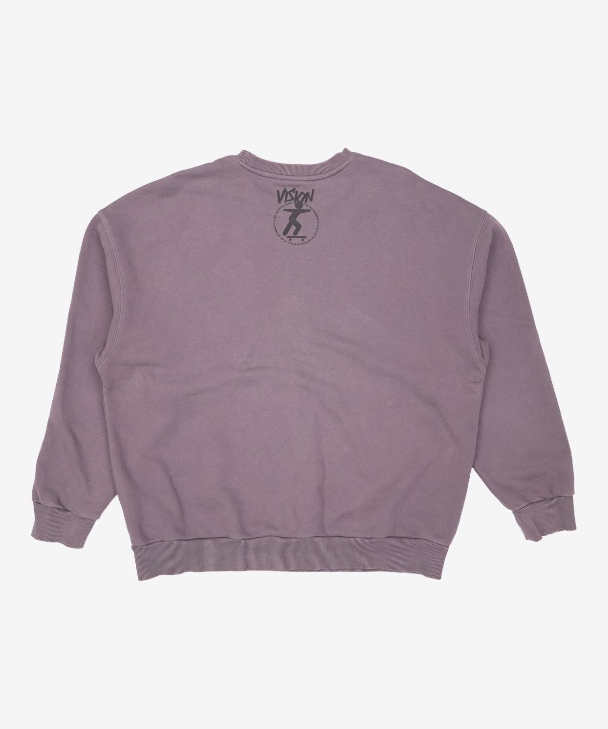 비전스트릿웨어(VISION STREETWEAR) VSW Fell Down Crewneck Onix Black XL