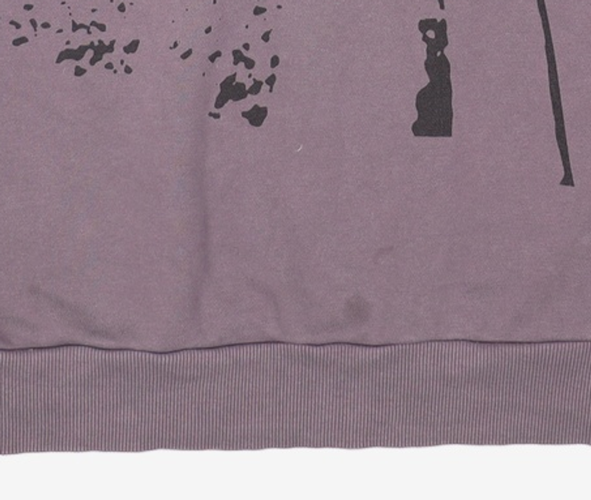 비전스트릿웨어(VISION STREETWEAR) VSW Fell Down Crewneck Onix Black XL