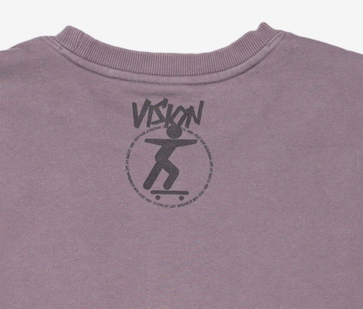 비전스트릿웨어(VISION STREETWEAR) VSW Fell Down Crewneck Onix Black XL