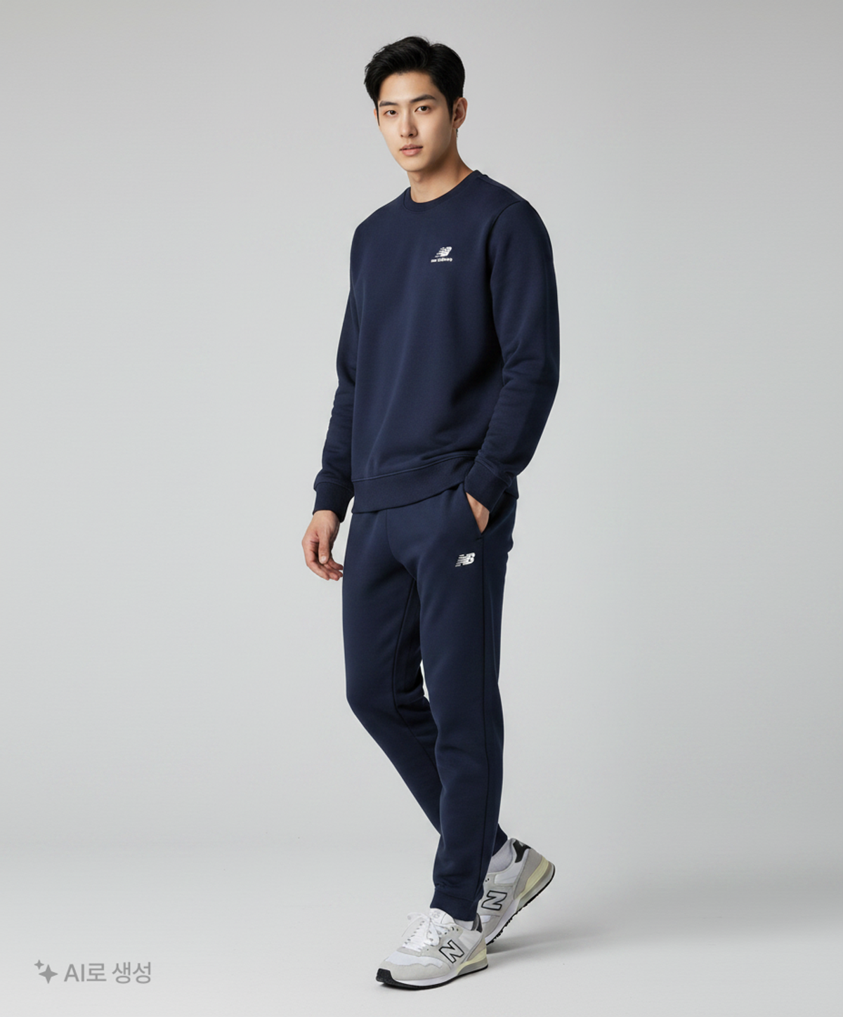 뉴발란스(NEW BALANCE) 맨투맨/스웨트셔츠 L