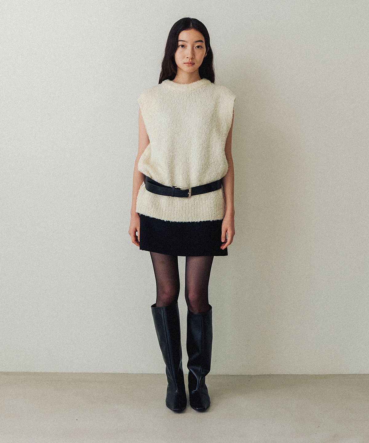 키에레이(CHIELEI) [26FW] TESSA BOOTS [C6F09BK]
