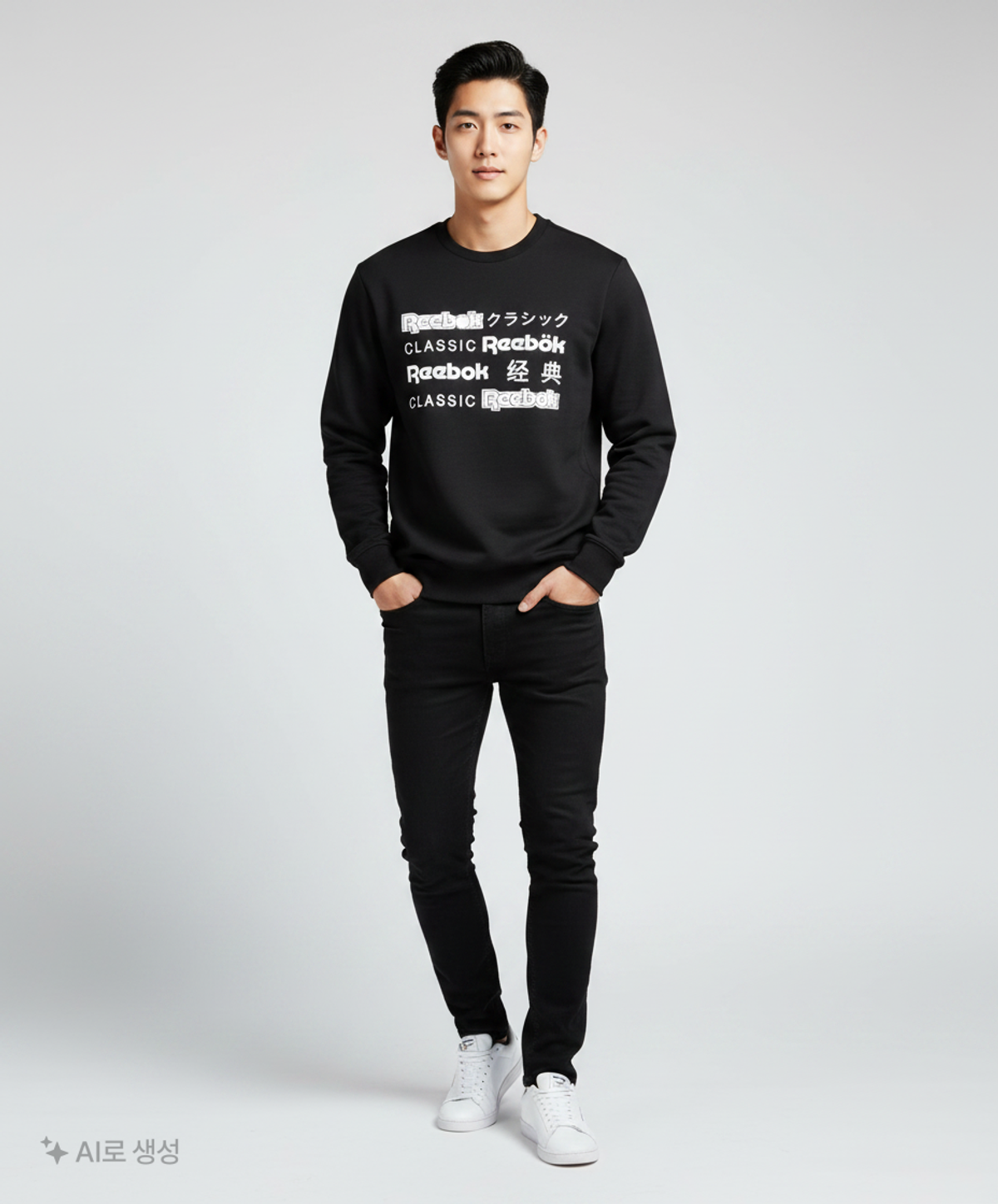 리복(REEBOK) 맨투맨/스웨트셔츠 XL