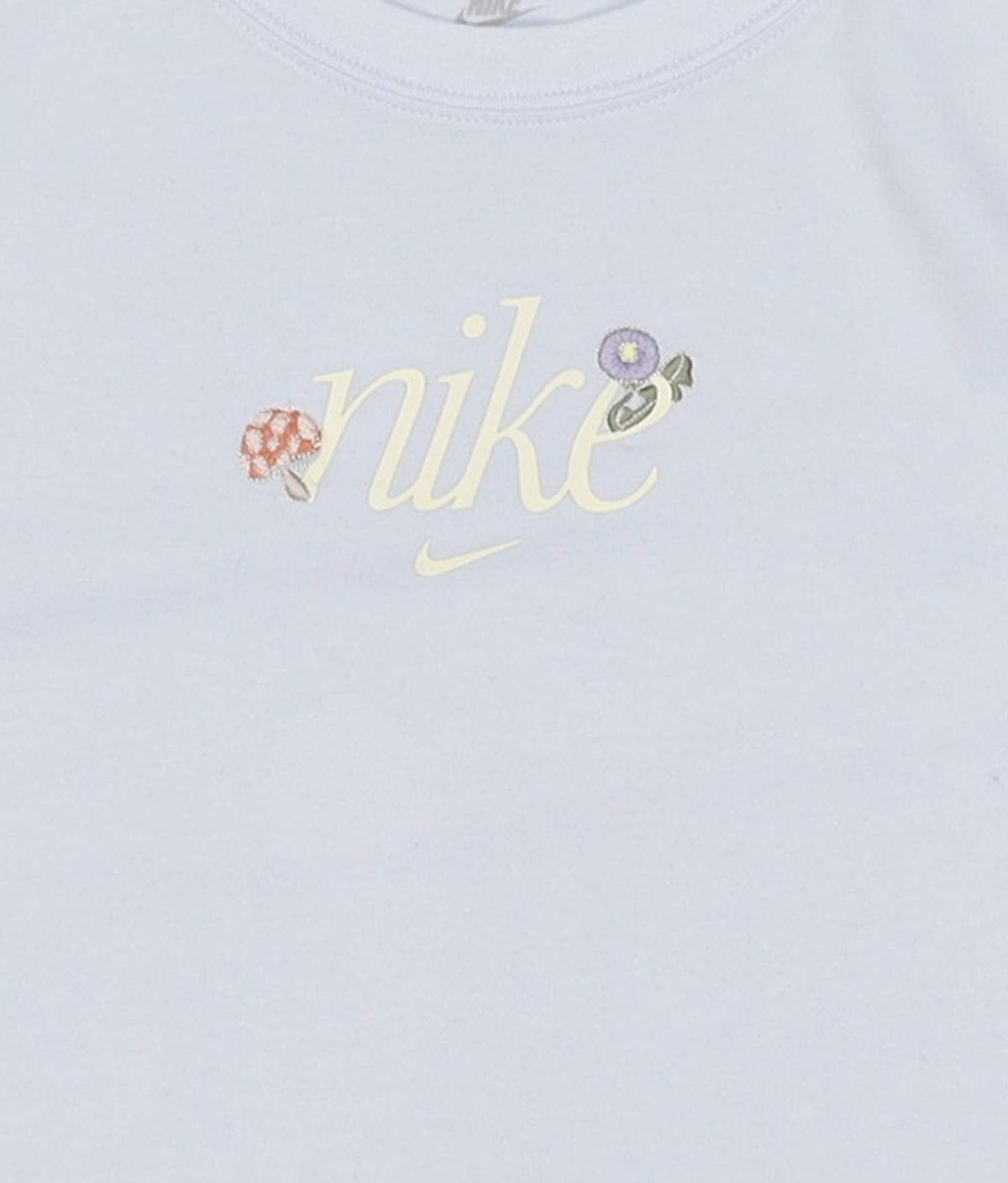 나이키(NIKE) 스포츠웨어 칠 니트 슬림 그래픽 티셔츠 W - 블루 틴트 / HF9723-423 S
