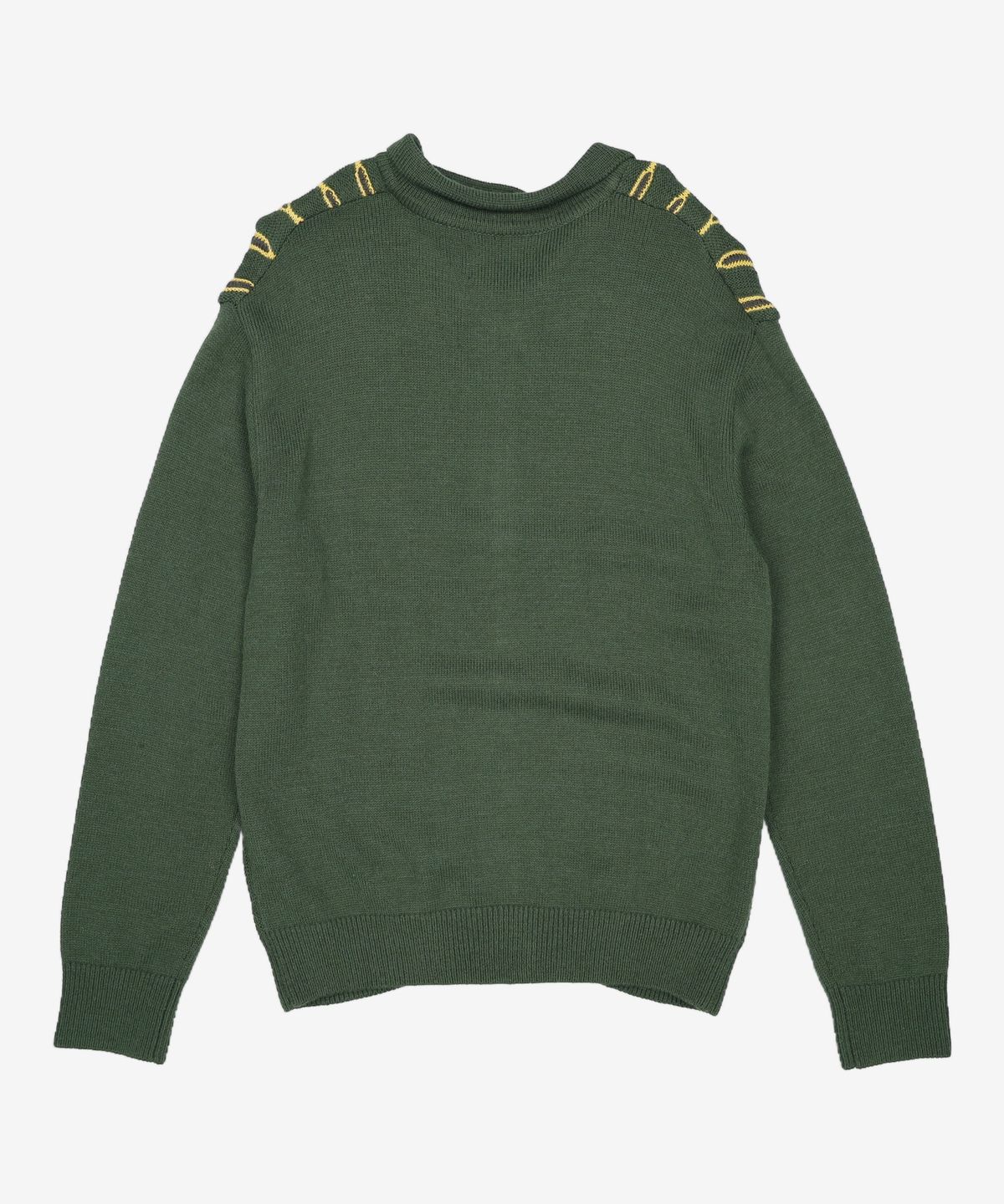 디스이즈네버댓(THISISNEVERTHAT) Chain Zip Up Polo Green M