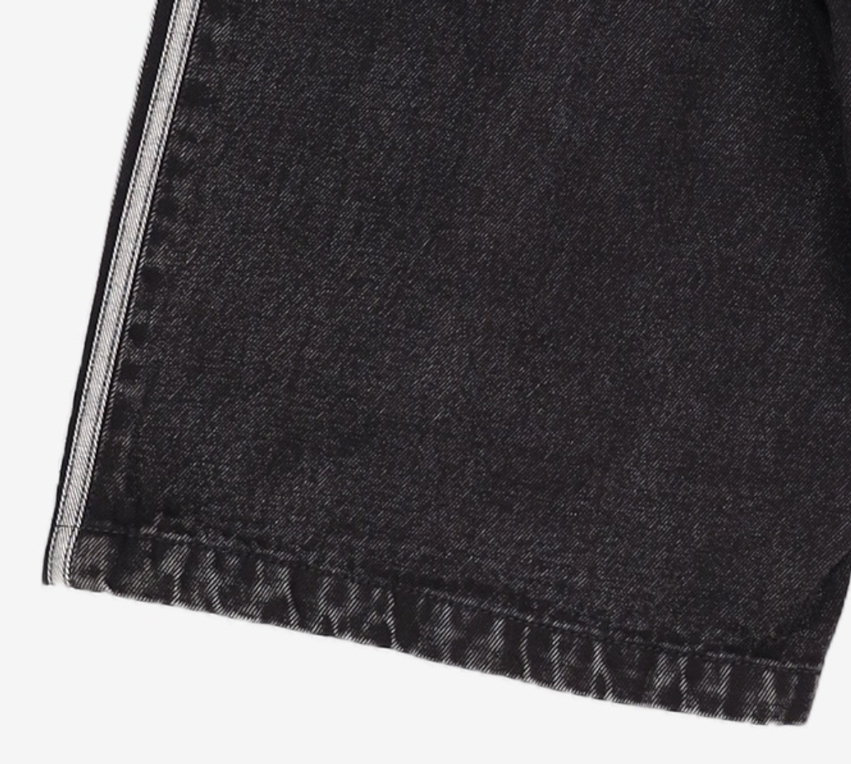 아디다스(ADIDAS) 데님 파이어버드 숏 팬츠 - 블랙 / JC6719 36