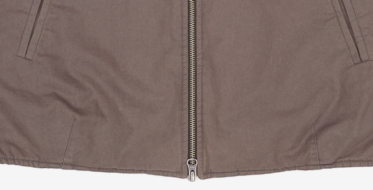 해칭룸(HATCHINGROOM) VTG Layering Vest Dyed Grey S