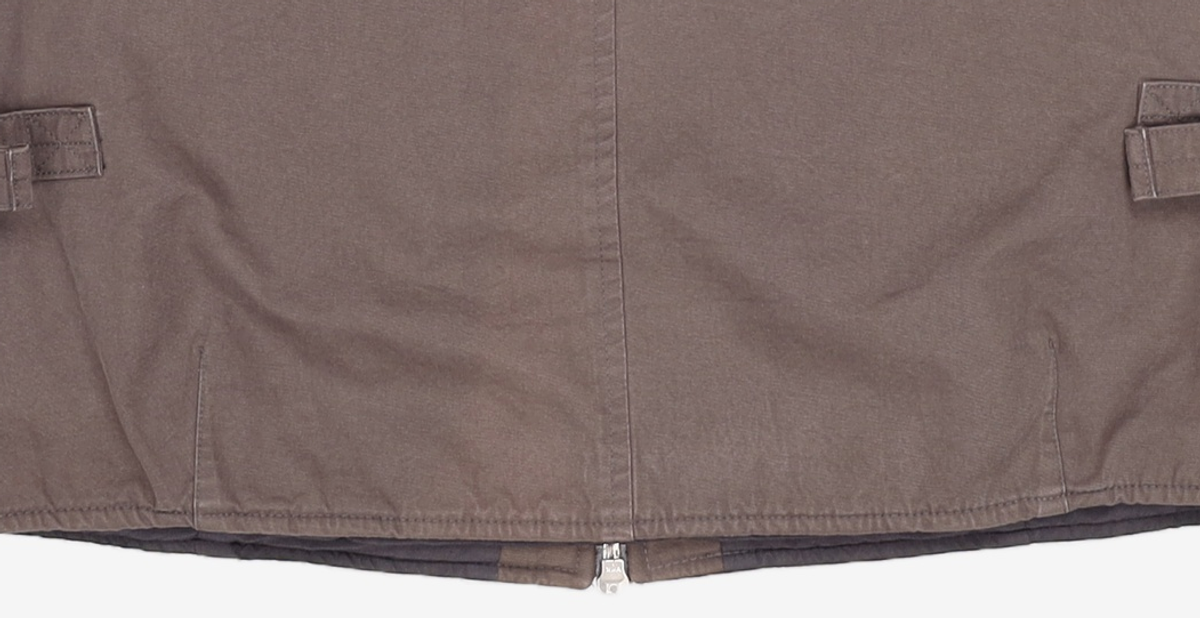 해칭룸(HATCHINGROOM) VTG Layering Vest Dyed Grey S
