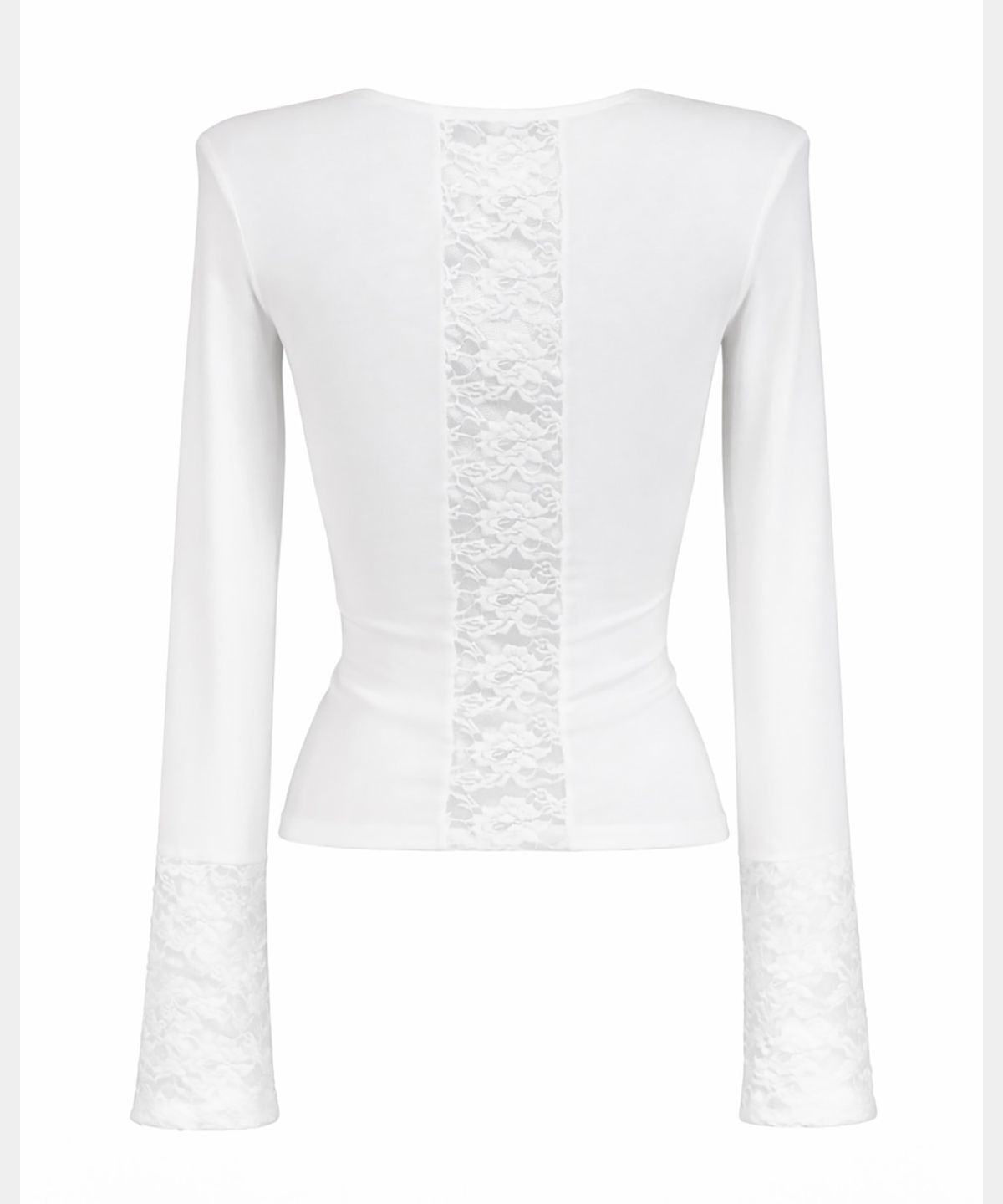 쇠아(SØAR) Race Godic rayer top (WHITE)