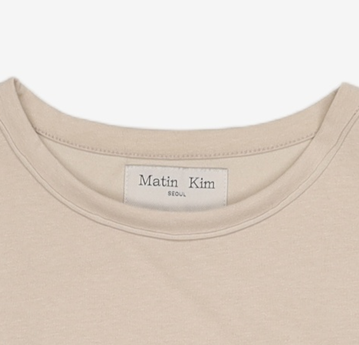 마뗑킴(MATIN KIM) 반소매 티셔츠 FREE