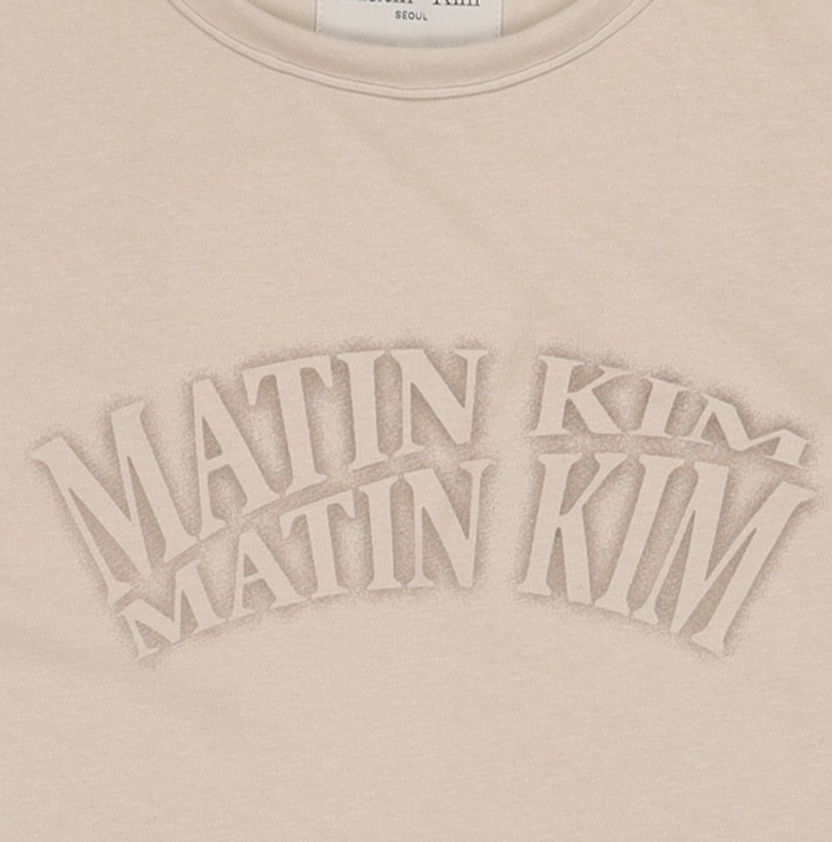 마뗑킴(MATIN KIM) 반소매 티셔츠 FREE