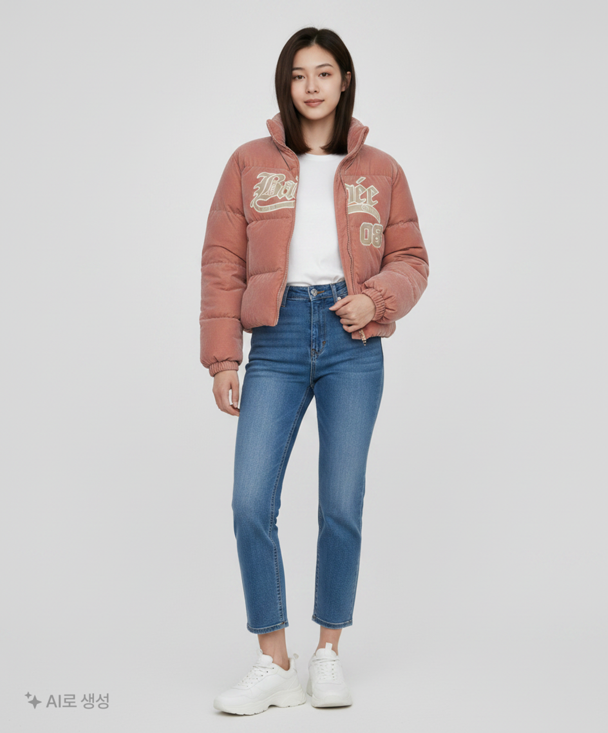 배디(BADEE) 숏 패딩/숏 헤비 아우터 L