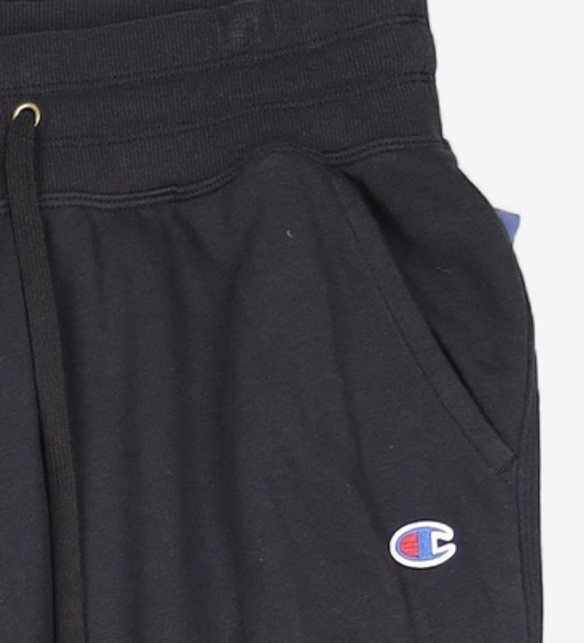 챔피온(CHAMPION) 여성 캠퍼스 프렌치테리 루즈핏 조거 팬츠 Black M