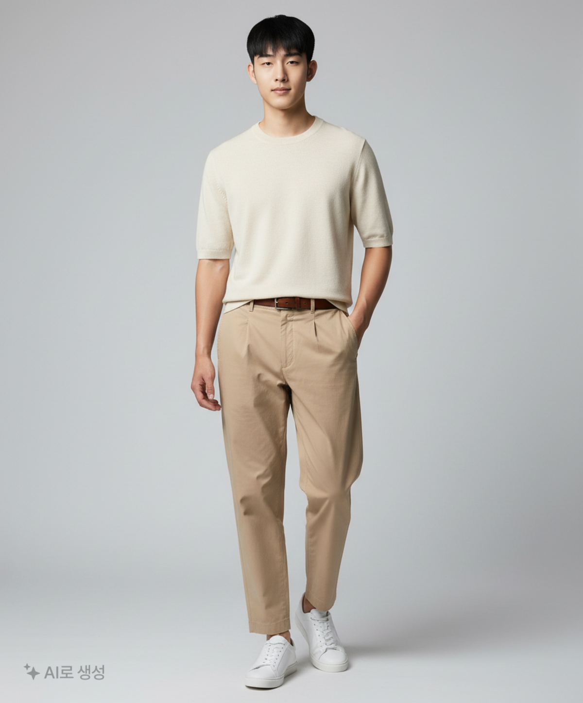 유니클로(UNIQLO) 코튼 팬츠 L