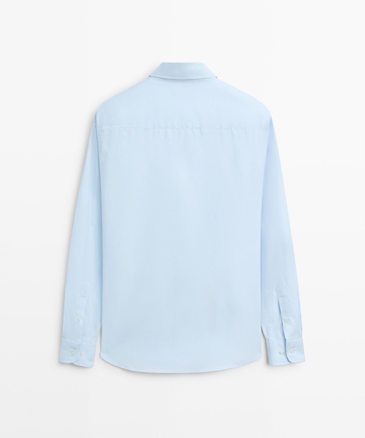 마시모두띠(MASSIMO DUTTI) 100% 코튼 트윌 레귤러 핏 셔츠
