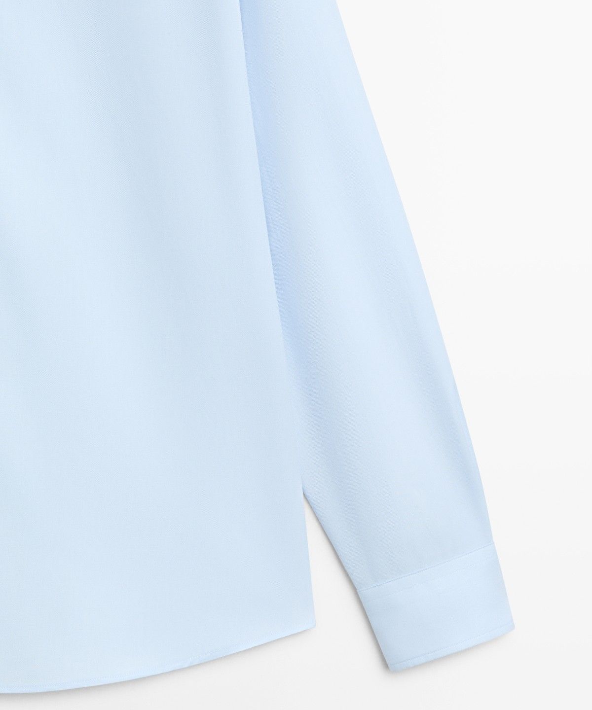 마시모두띠(MASSIMO DUTTI) 100% 코튼 트윌 레귤러 핏 셔츠