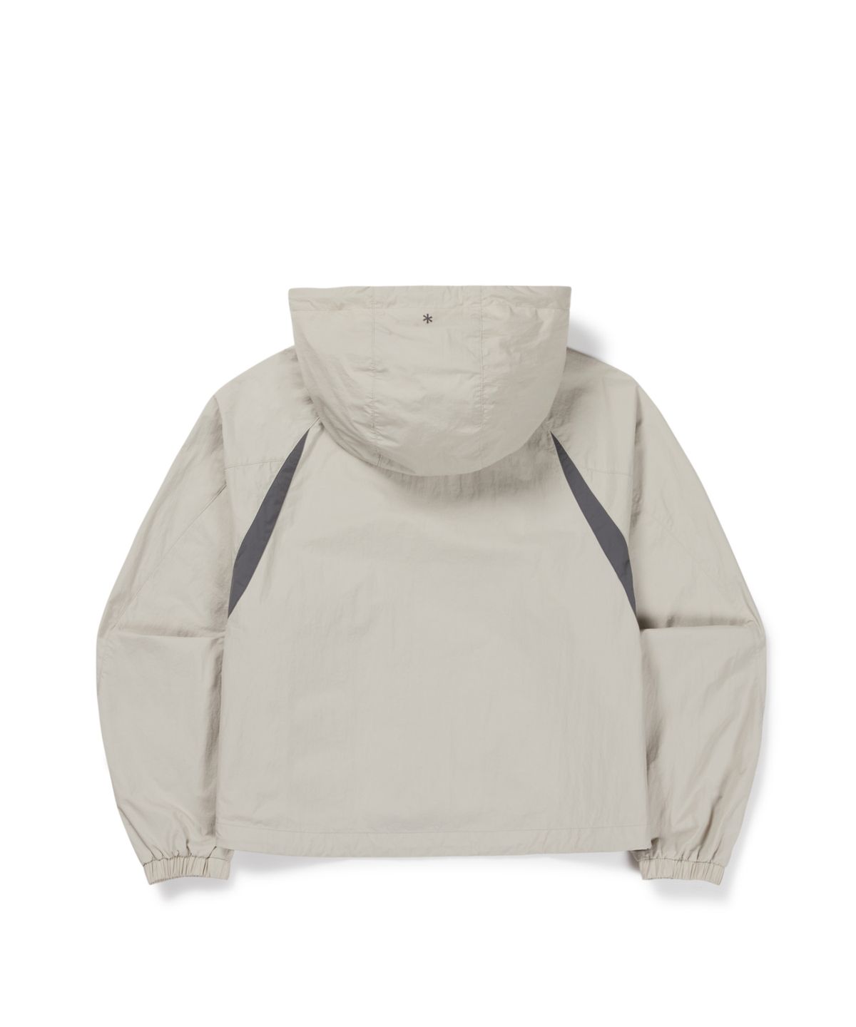 스노우피크 어패럴(SNOWPEAK APPAREL) 경량 타슬란 여성 컬러블럭 바람막이 (S26FWLWB41) Light Beige