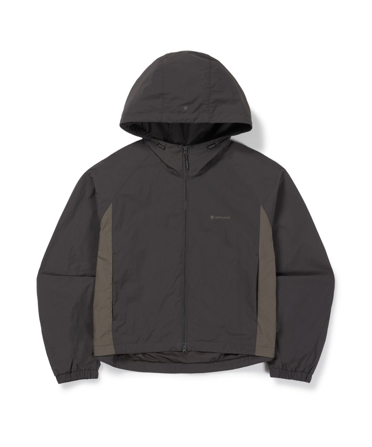 스노우피크 어패럴(SNOWPEAK APPAREL) 경량 타슬란 여성 컬러블럭 바람막이 (S26FWLWB41) Chocolate Khaki