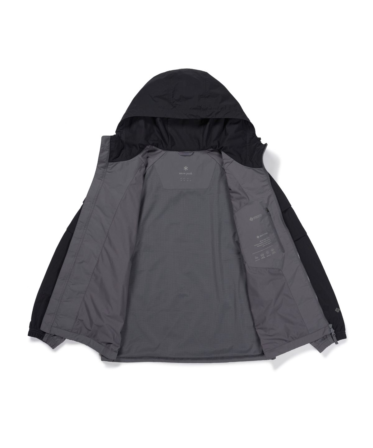 스노우피크 어패럴(SNOWPEAK APPAREL) 윈드스토퍼 컬러블럭 자켓 (S26FMPJK10) Black