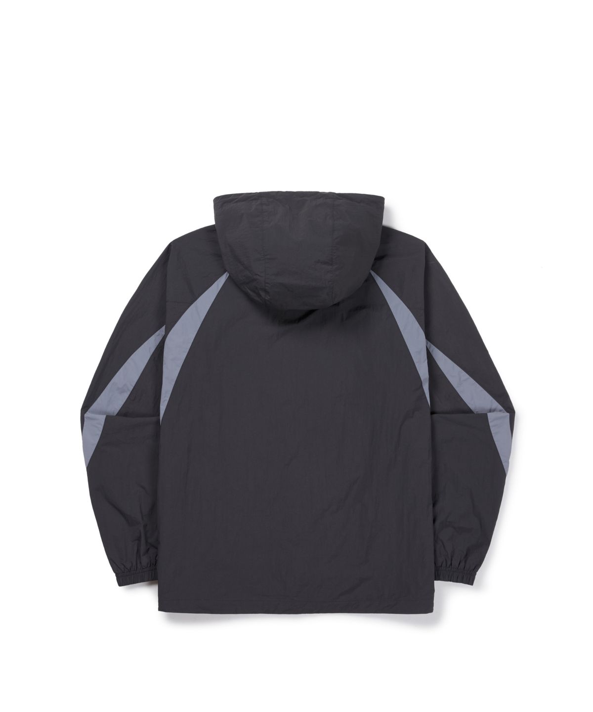 스노우피크 어패럴(SNOWPEAK APPAREL) 경량 타슬란 컬러블럭 바람막이 (S26FMLWB40) Charcoal