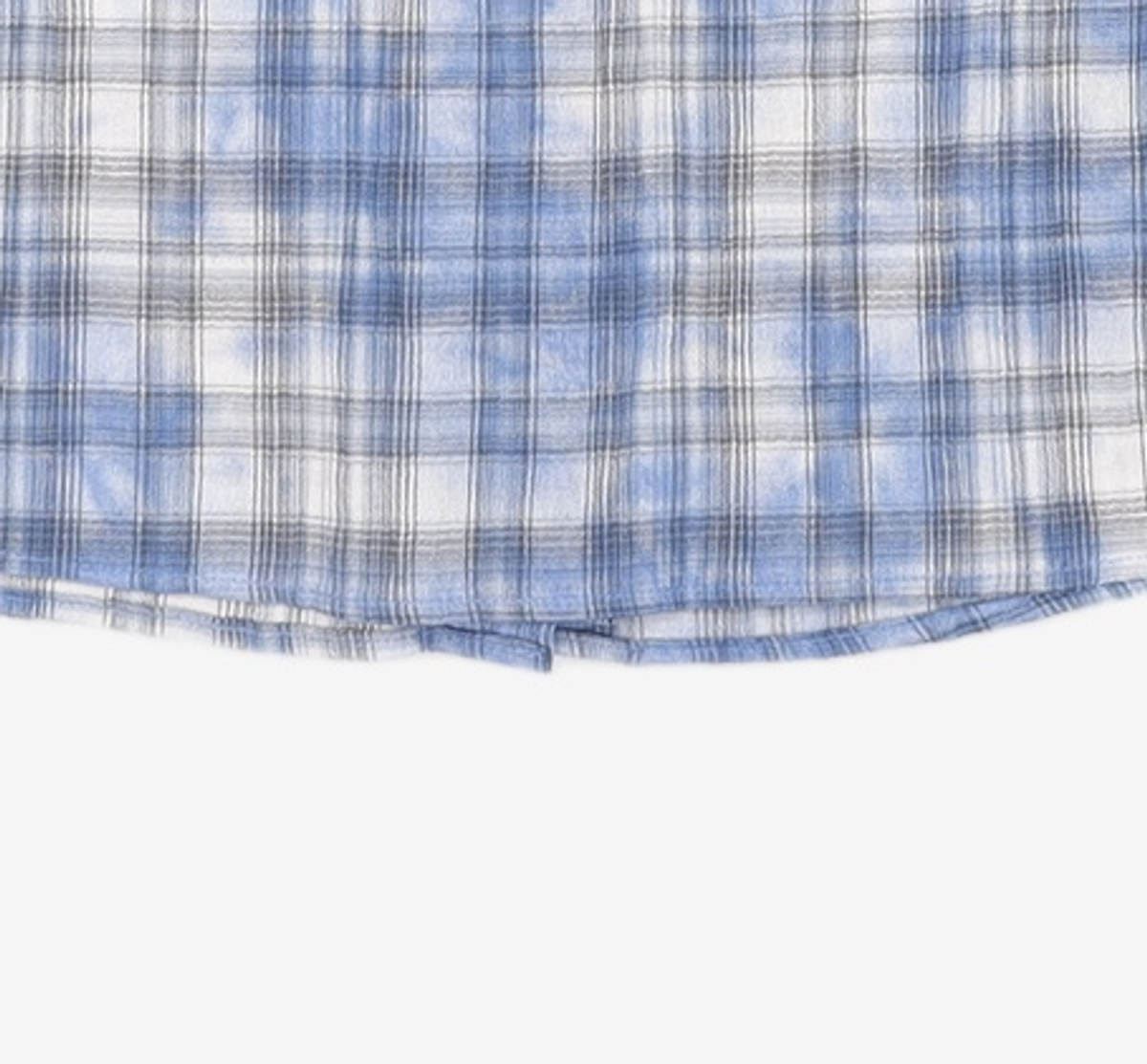 반원 아틀리에(VANONE ATELIER) A3564 워시드 체크 셔츠 FREE