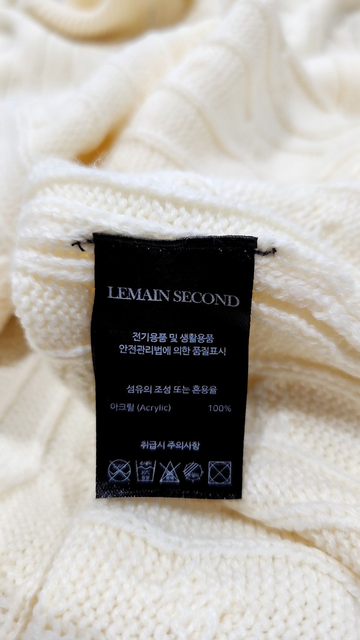 리메인세컨드(LEMAIN SECOND) 니트/스웨터 M