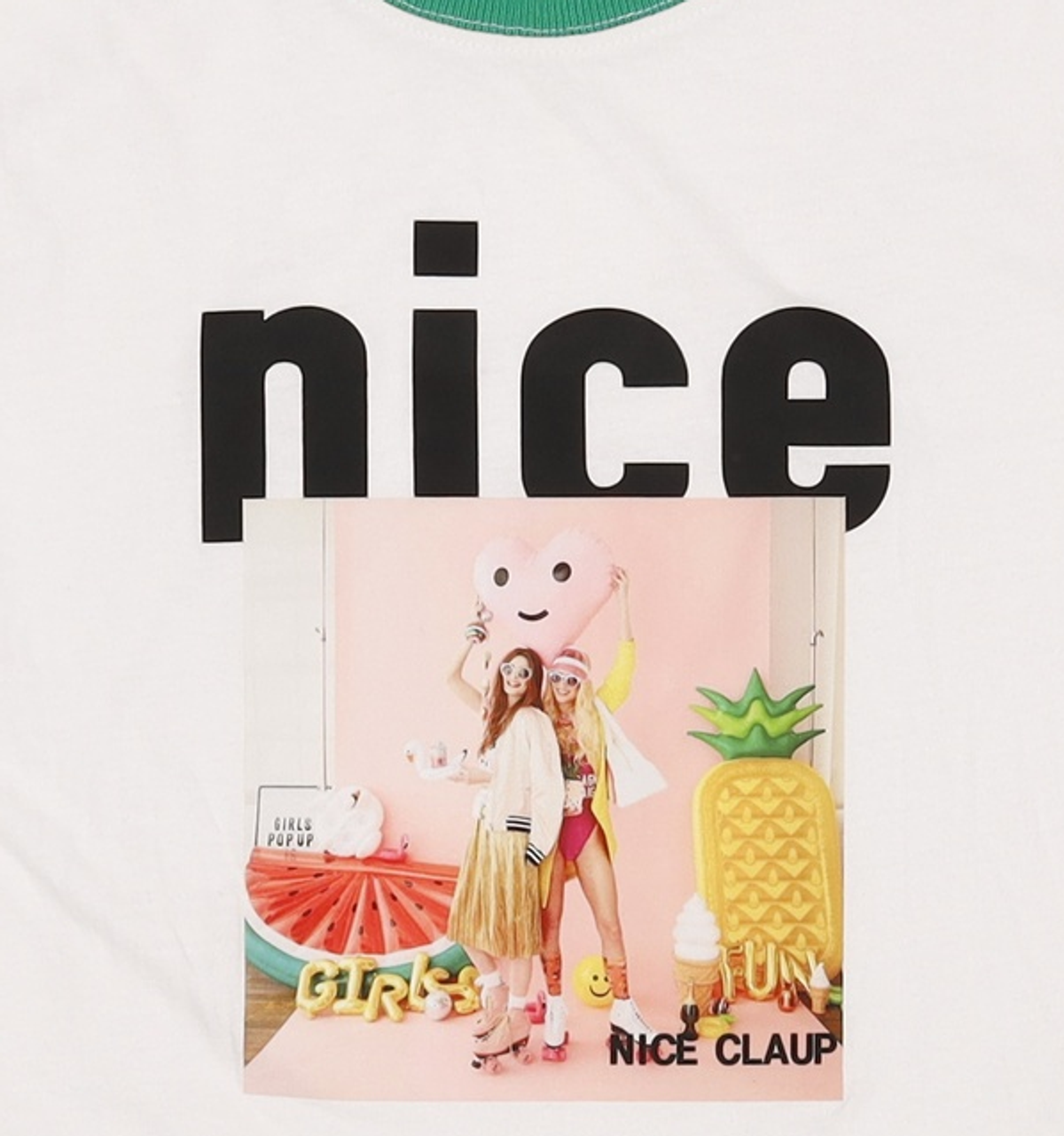 나이스클랍 ADD(ADD by NICE CLAUP) 반소매 티셔츠 FREE