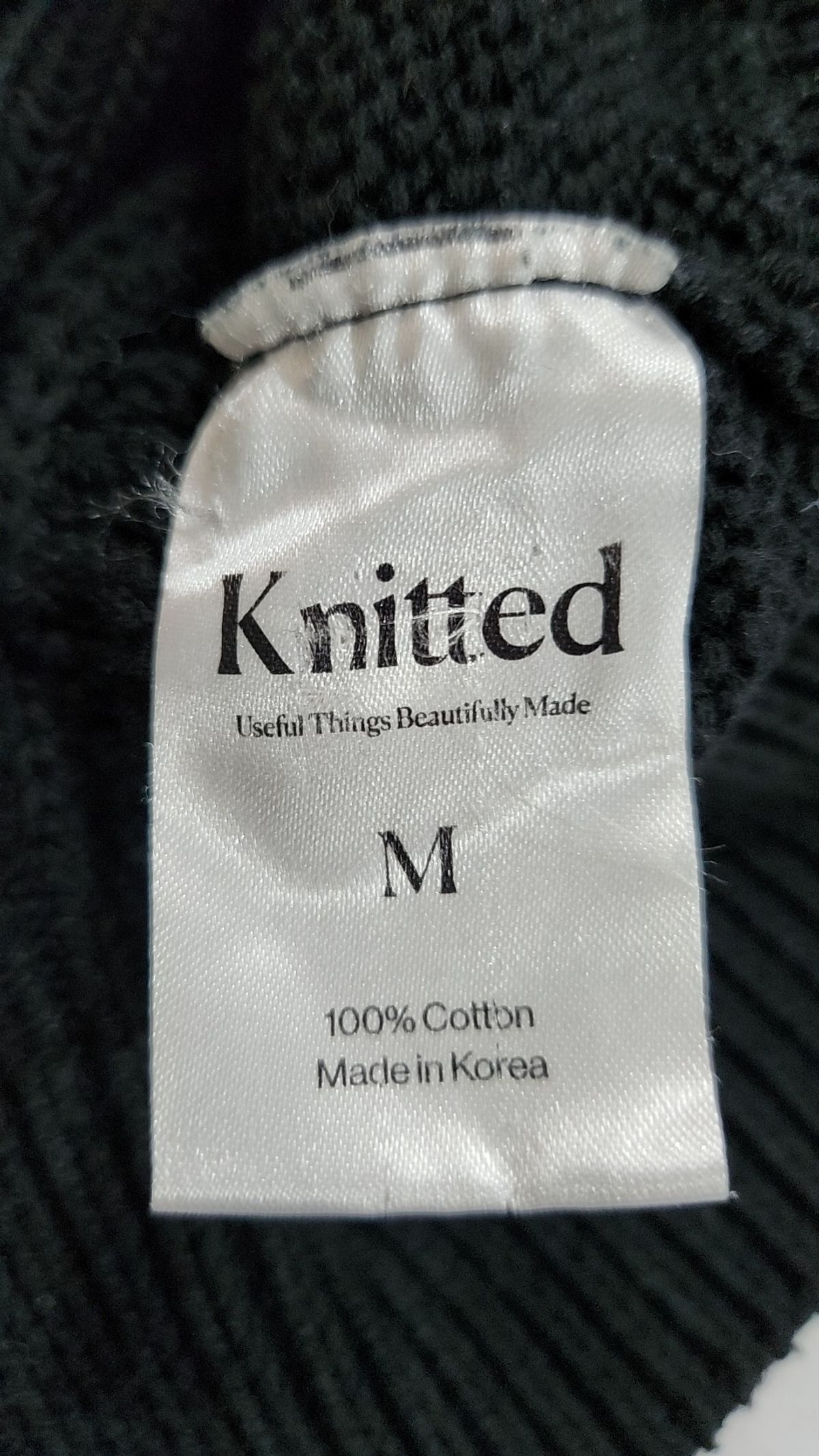 니티드(KNITTED) 니트/스웨터 M