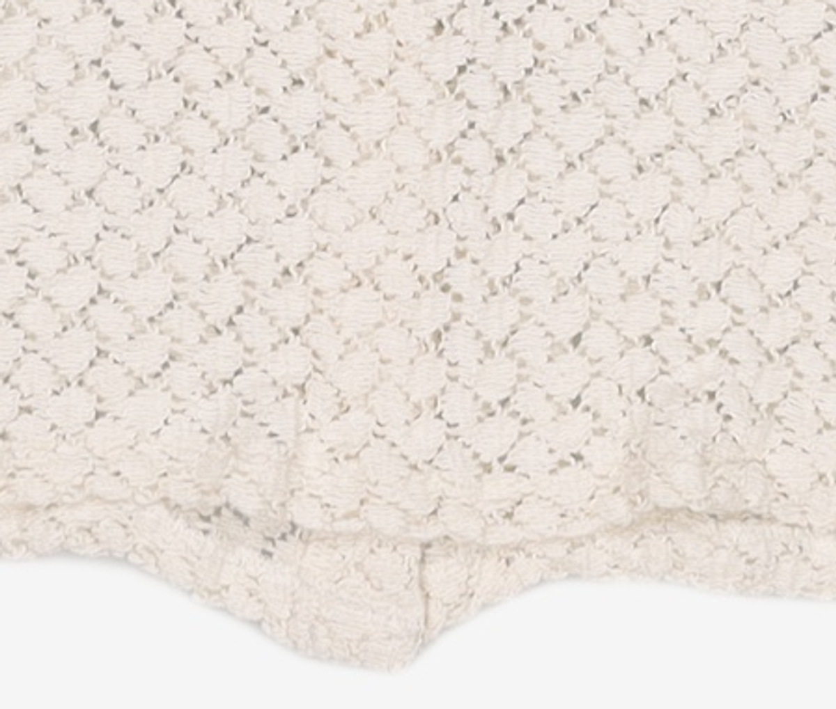 미쏘(MIXXO) 셔츠카라 레이스 블라우스 MIWBWC703G S