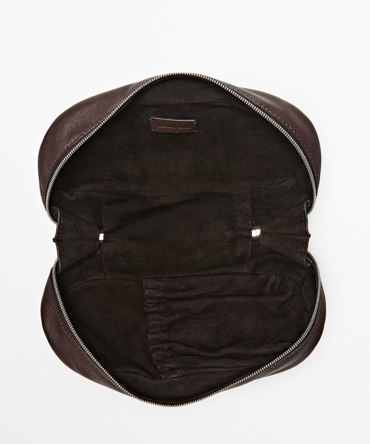 마시모두띠(MASSIMO DUTTI) 오벌 나파 레더 토일렛백