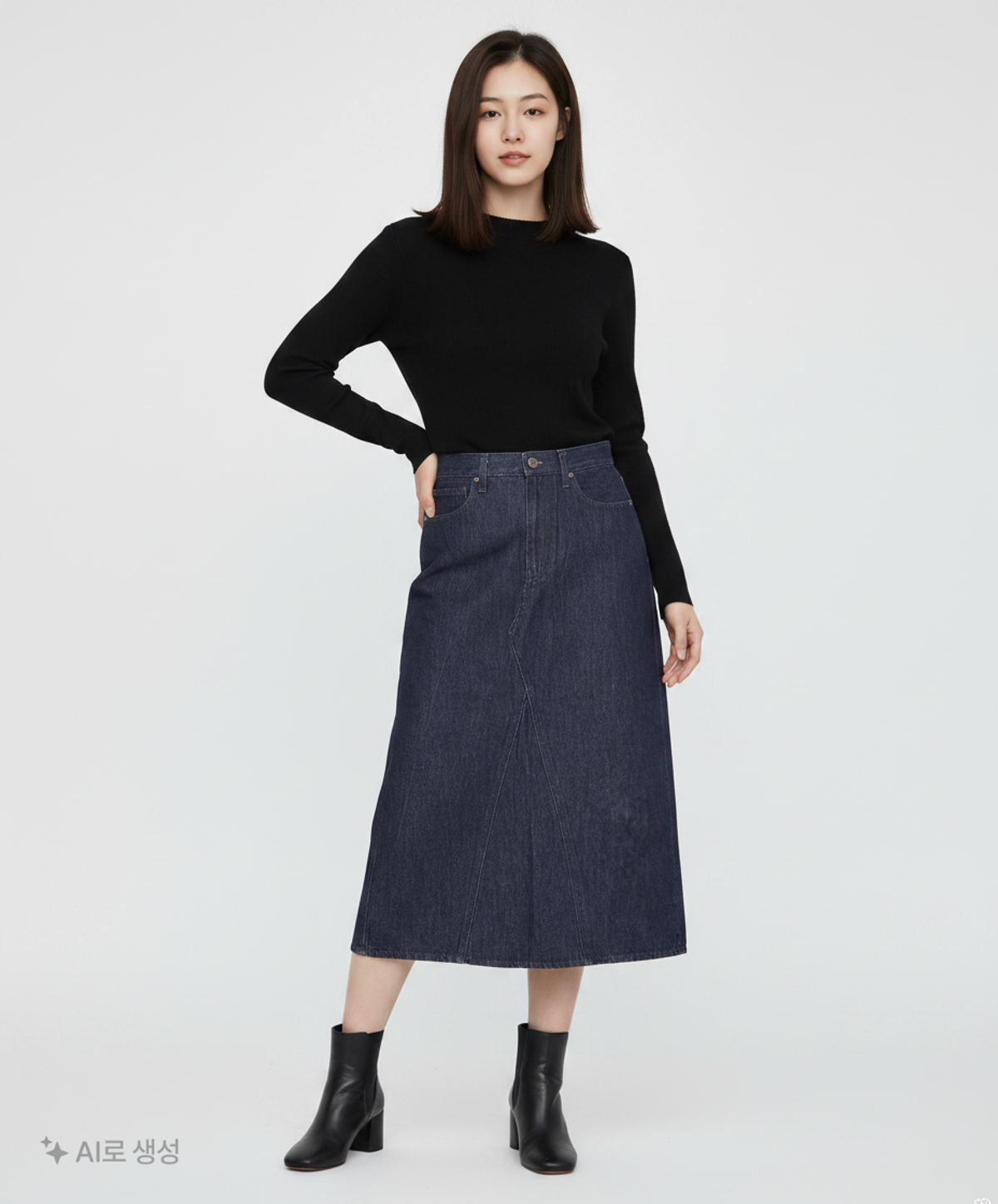 유니클로(UNIQLO) 롱스커트 64