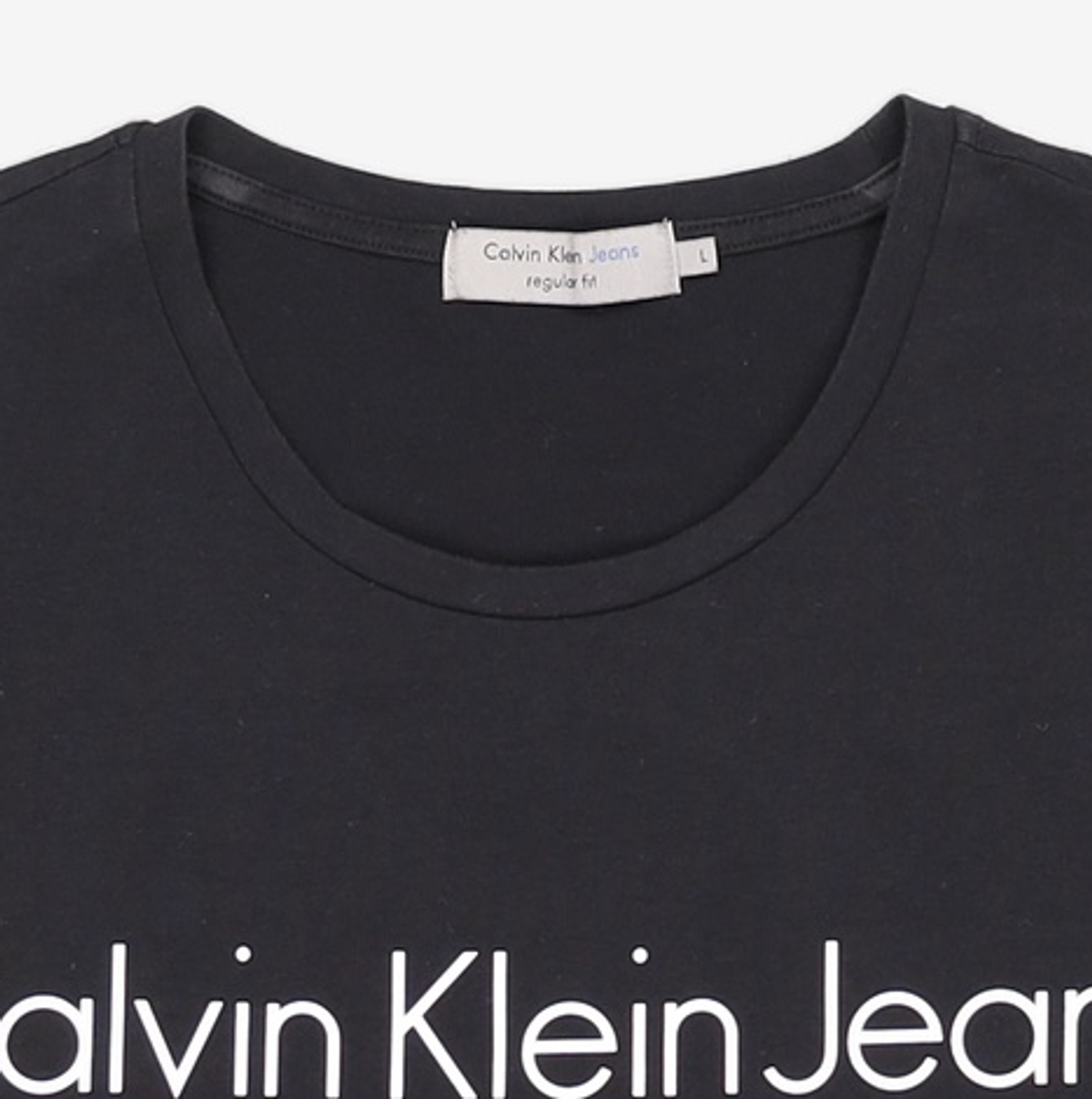 캘빈클라인 진(CALVIN KLEIN JEANS) 반소매 티셔츠 L