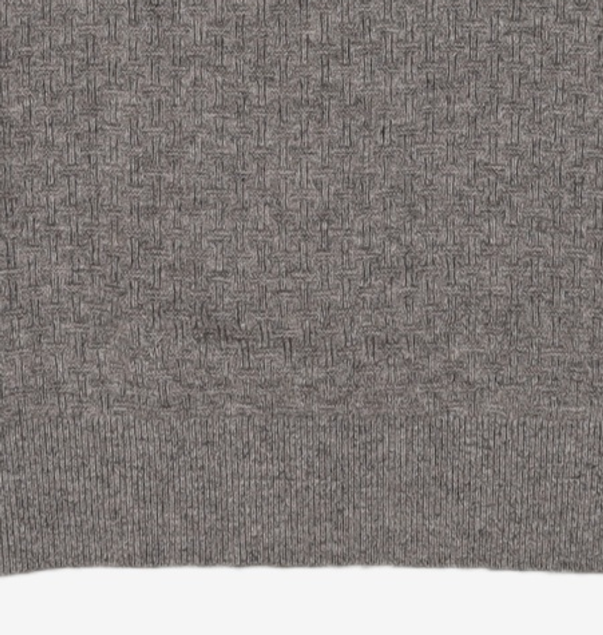 앤드지(AND Z) 메리노울 100 텍스쳐드 스웨터 (GR)_BLY4ER1001 95