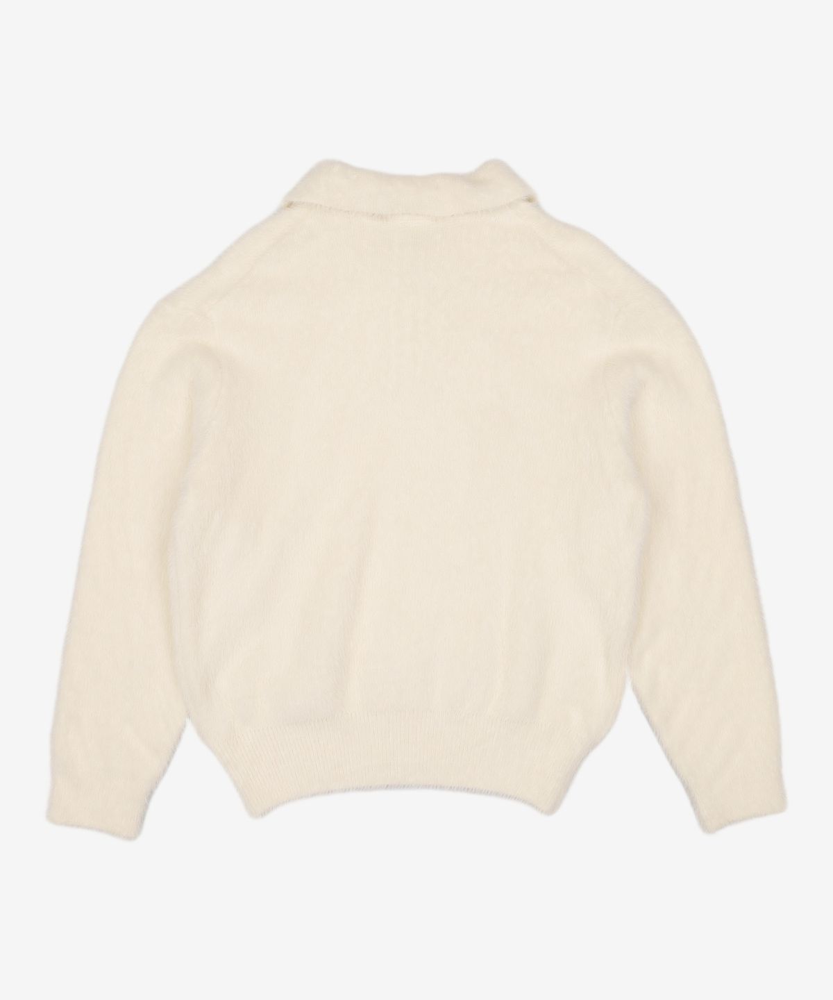 키뮤어(KIIMUIR) (4 COLOR) 소프트 헤어리 카라 니트 L