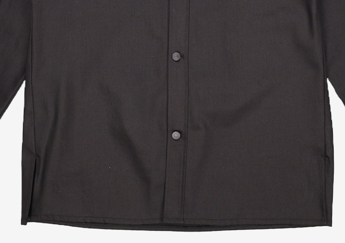 메종미네드(MAISON MINED) BLACK DENIM SHIRTS JACKET L