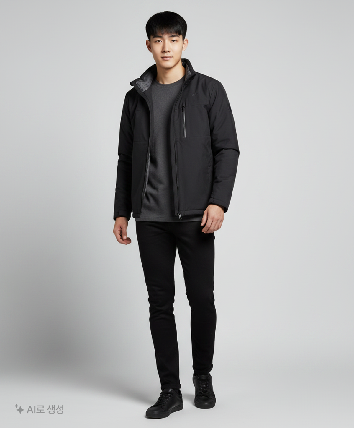 아디다스(ADIDAS) 숏 패딩/숏 헤비 아우터 L