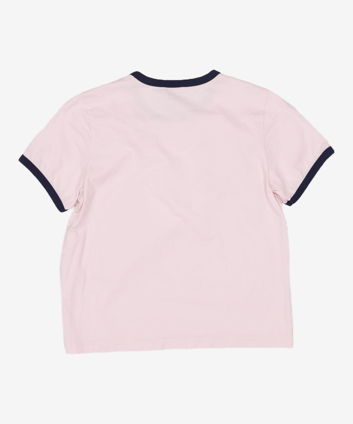 마리떼 프랑소와 저버(MARITHÉ + FRANҪOIS GIRBAUD) W VINTAGE BASEBALL RINGER TEE light pink M