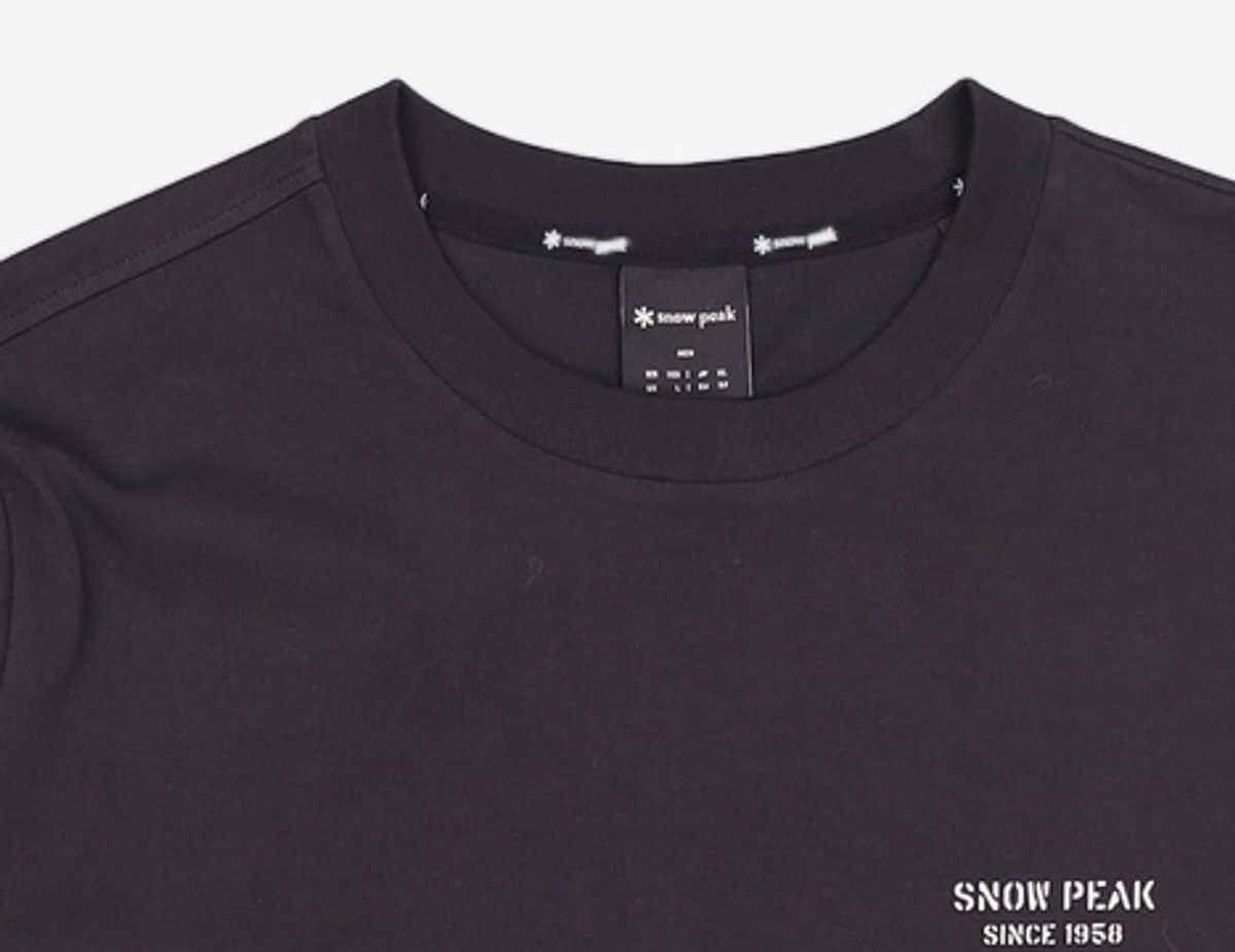 스노우피크 어패럴(SNOWPEAK APPAREL) 긴소매 티셔츠 105