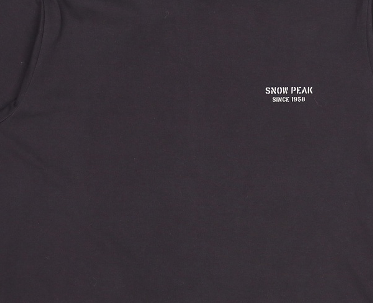 스노우피크 어패럴(SNOWPEAK APPAREL) 긴소매 티셔츠 105