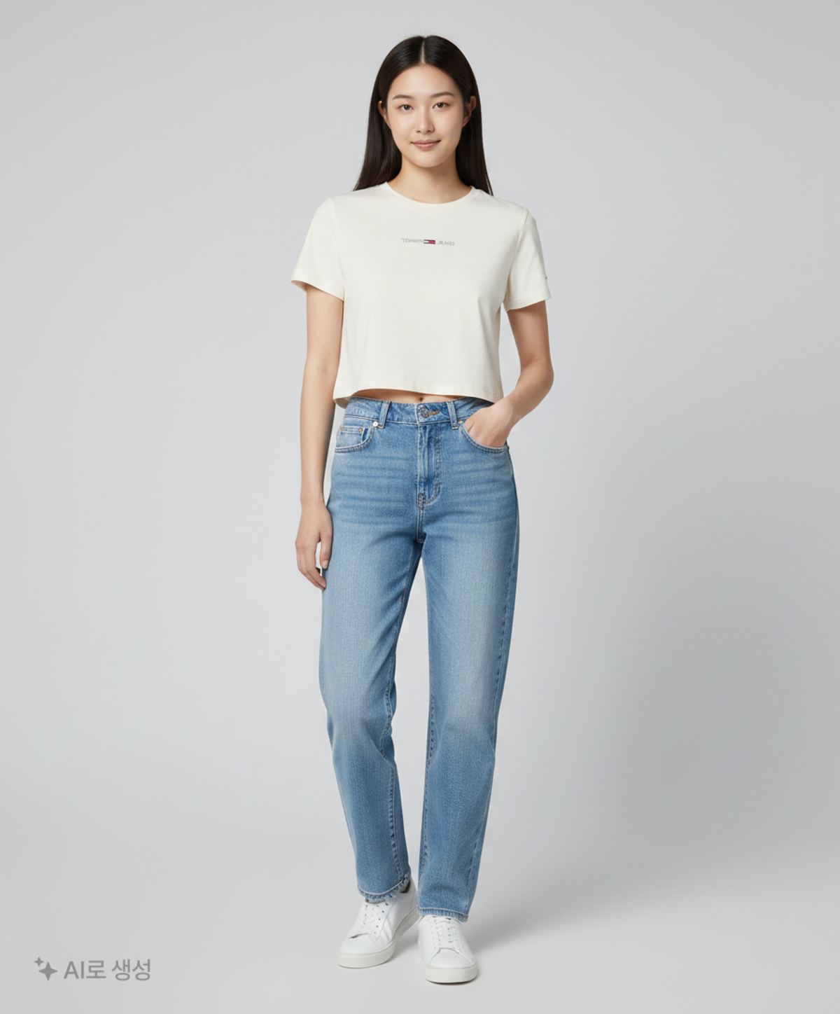 타미진스(TOMMY JEANS) 반소매 티셔츠 L