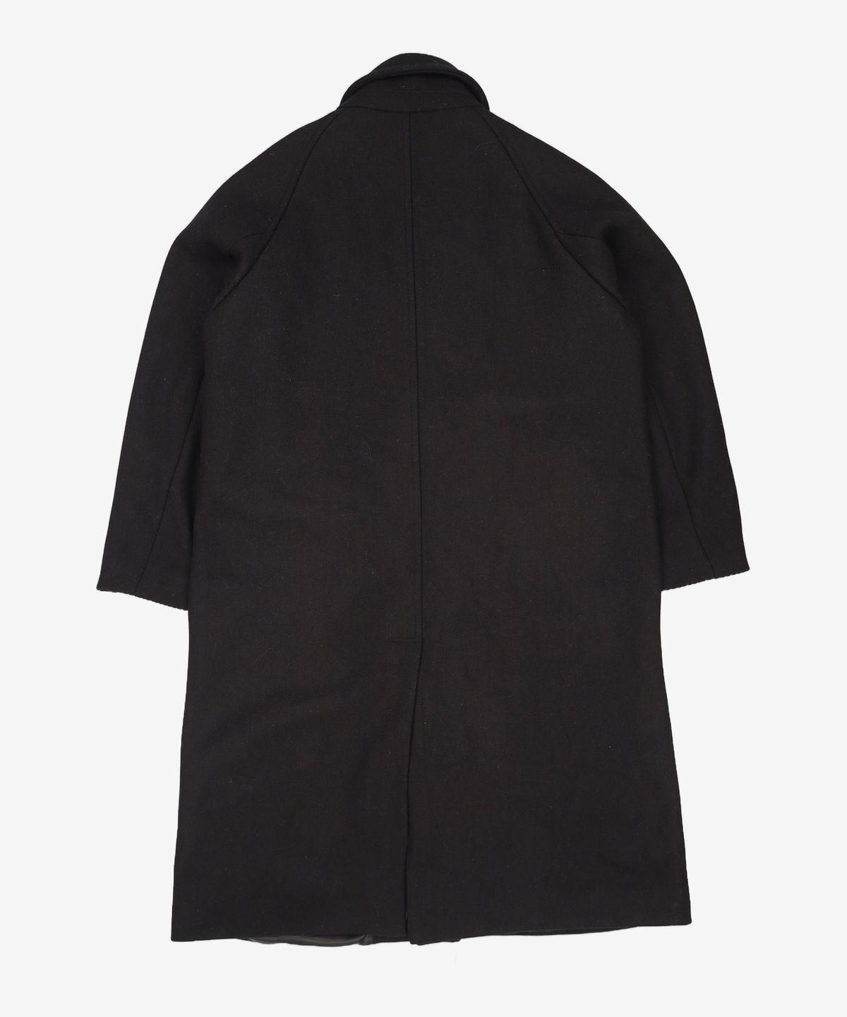프리즘웍스(FRIZMWORKS) HEAVY WOOL OVERSIZED BALMACAAN COAT 002 _ BLACK L