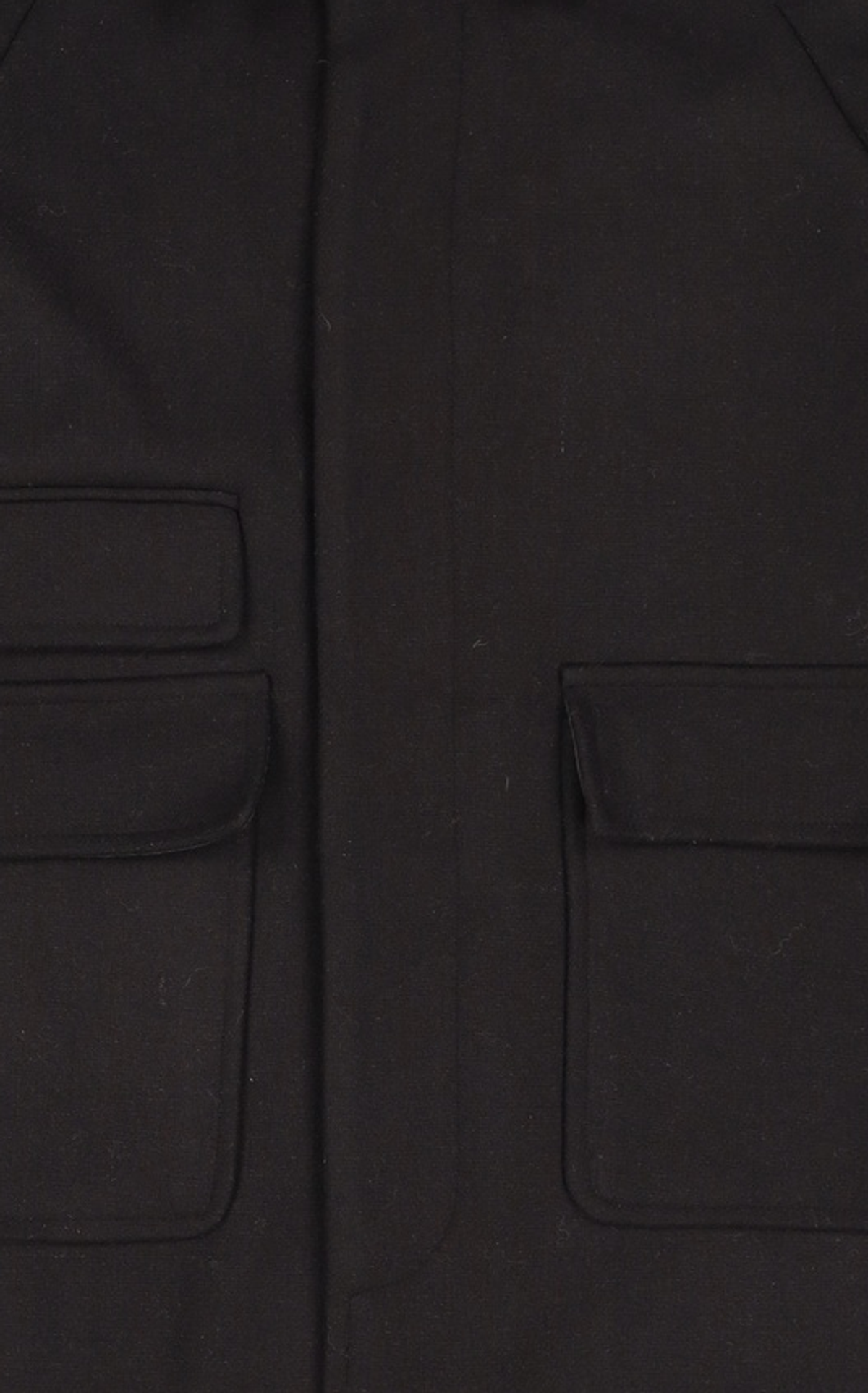 프리즘웍스(FRIZMWORKS) HEAVY WOOL OVERSIZED BALMACAAN COAT 002 _ BLACK L