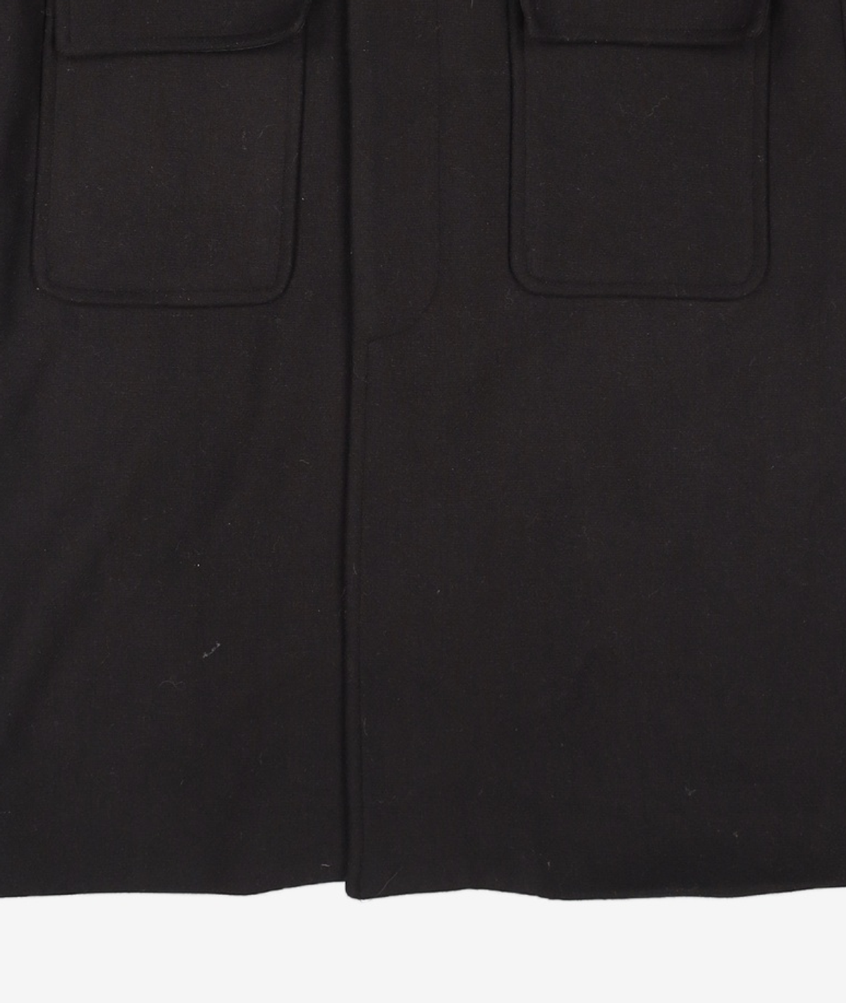 프리즘웍스(FRIZMWORKS) HEAVY WOOL OVERSIZED BALMACAAN COAT 002 _ BLACK L