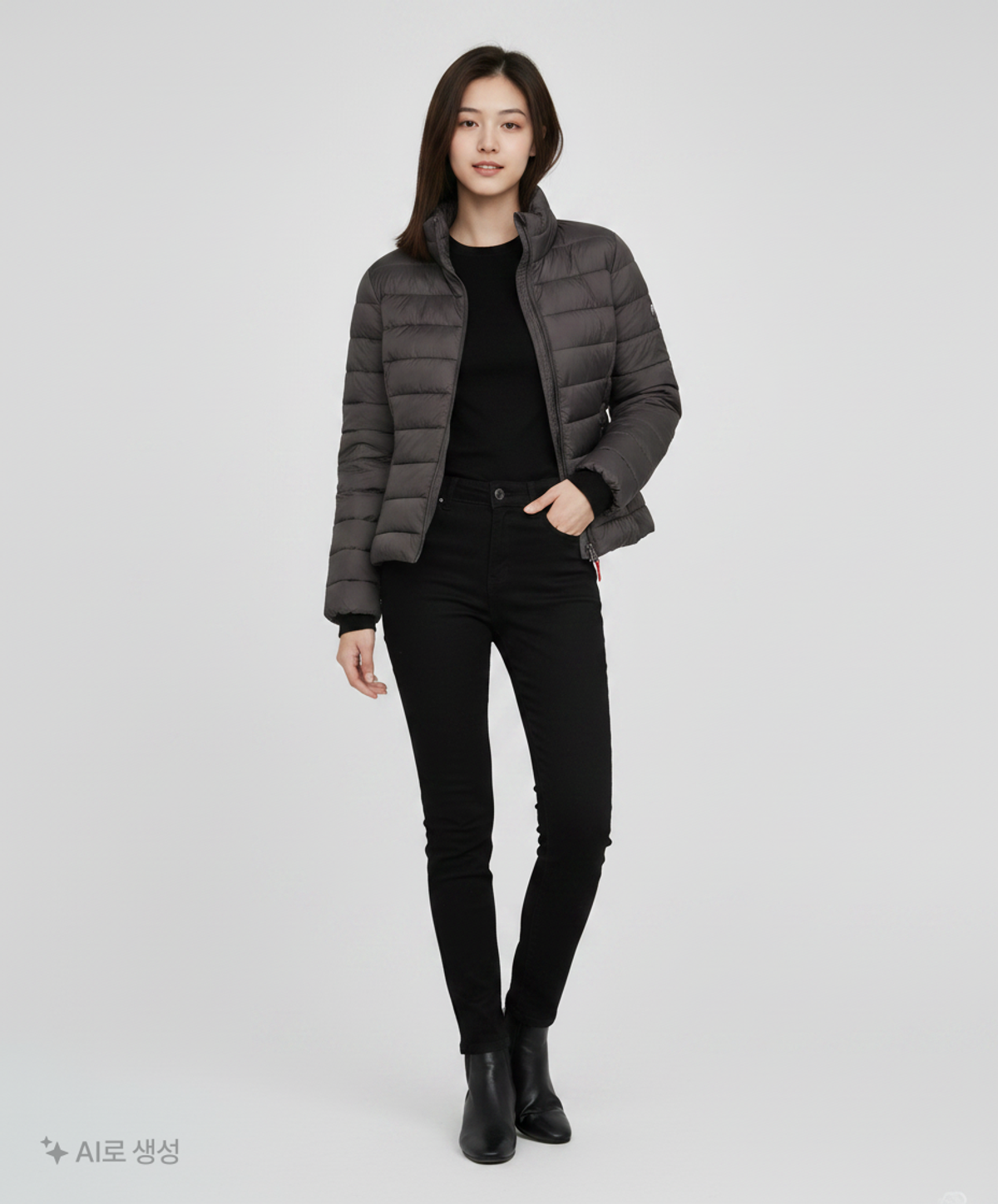 푸마(PUMA) 여성 피어스 X 경량 다운 자켓 (94114601) S