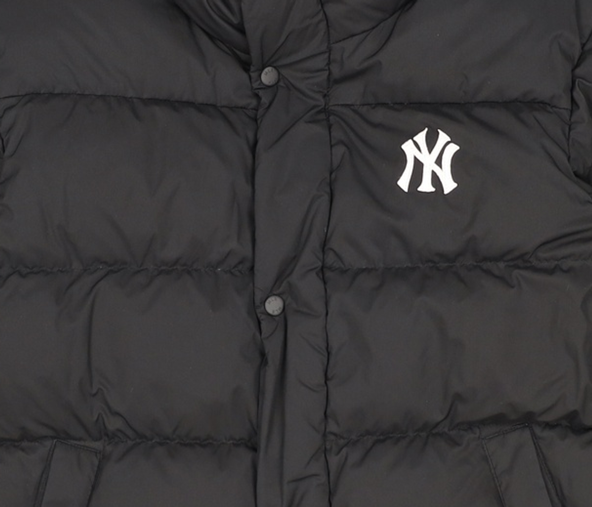 엠엘비(MLB) 베이직 숏패딩 NY (Black) M