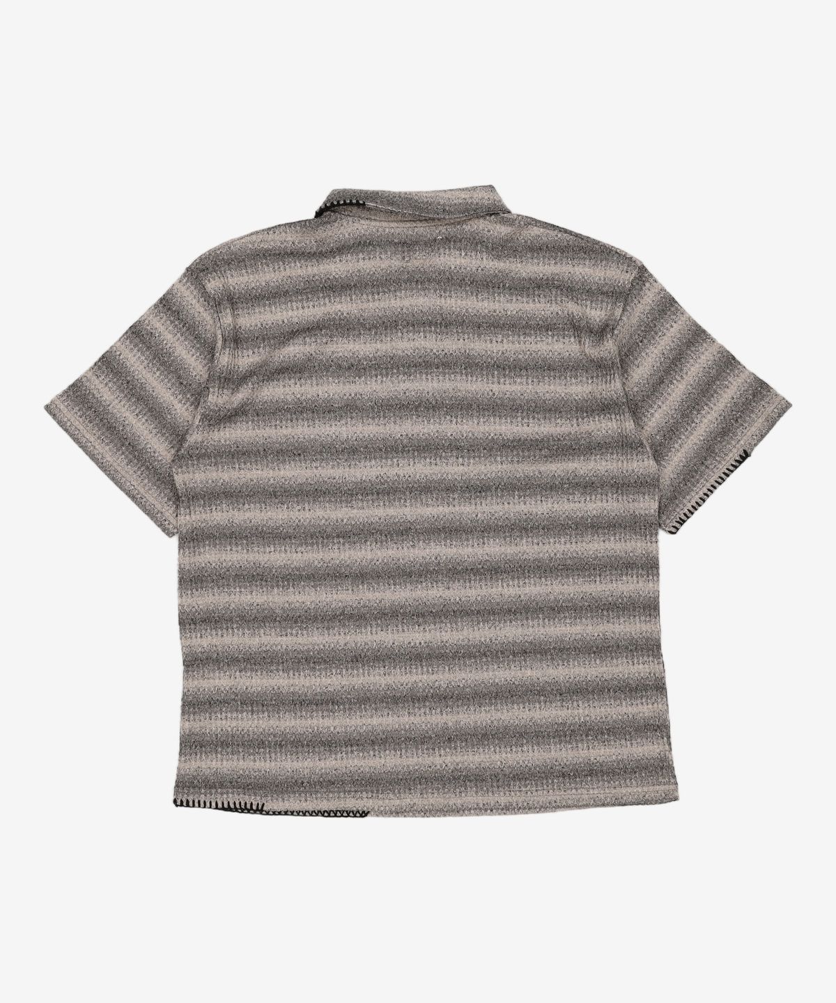 엔도어(ENDOOR) Edge Crochet 1/2 Polo Shirt (beige) 2