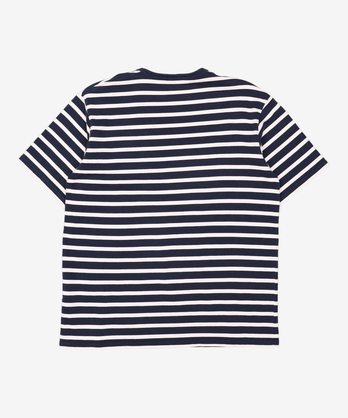 네이더스(NEITHERS) BASIC STRIPE S/S T-SHIRT (CHARCOAL STRIPE) 4